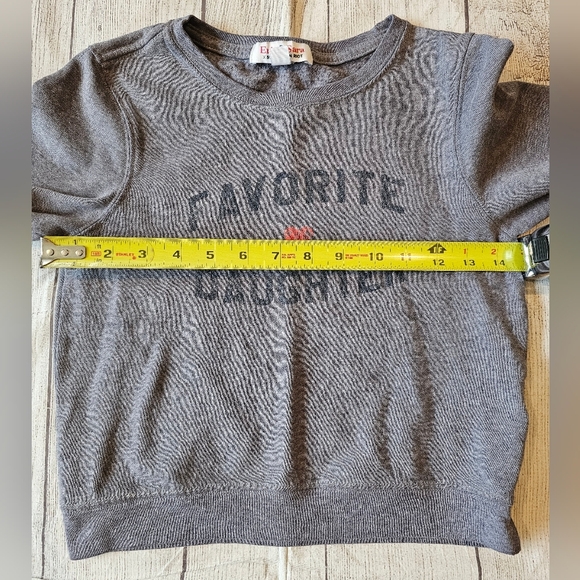 Erin & Sara x Suburban Riot Girl Size Small Favorite Daughter Crewneck Sweatshir - Picture 5 of 6